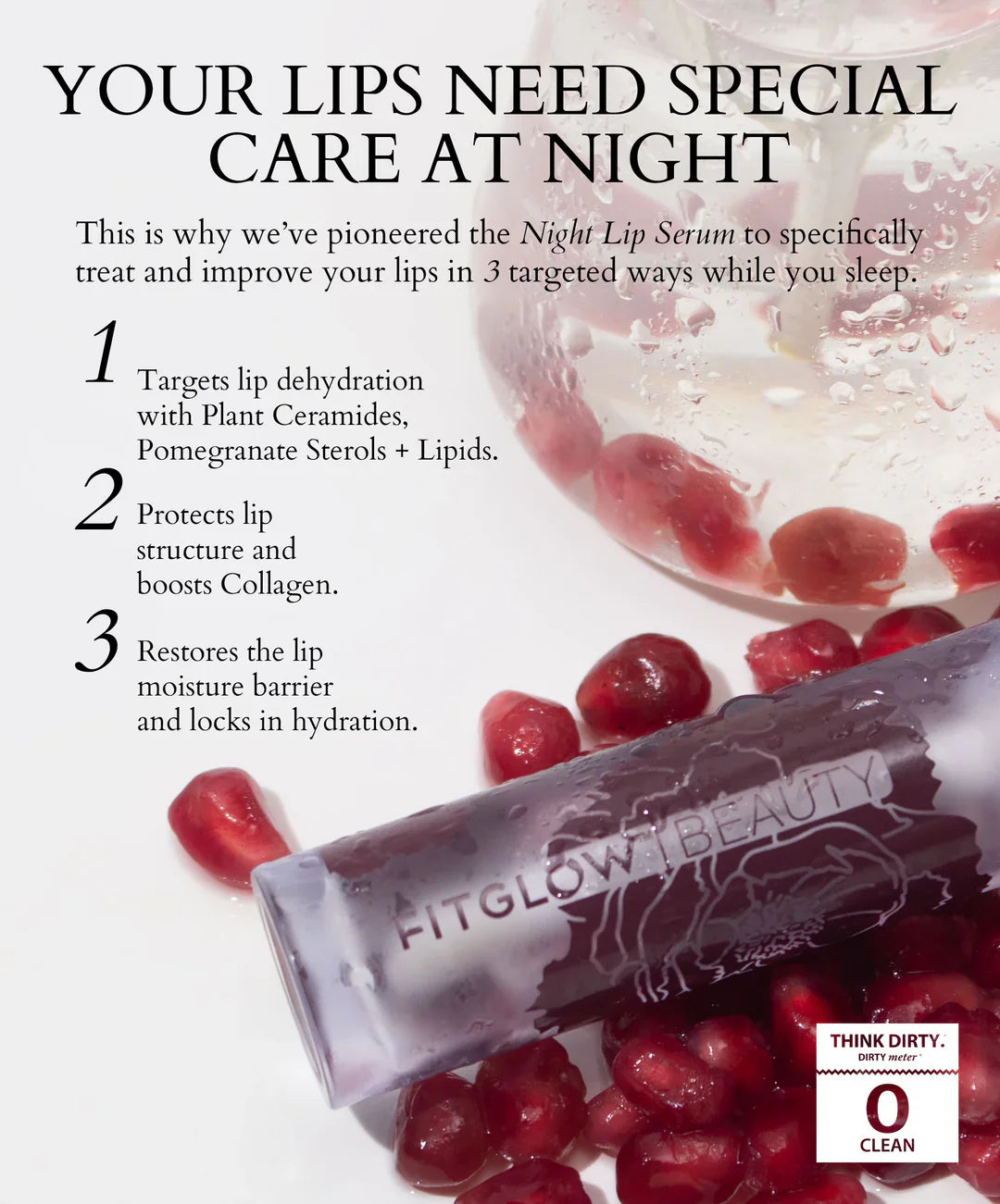 Fitglow Beauty | NIGHT LIP SERUM