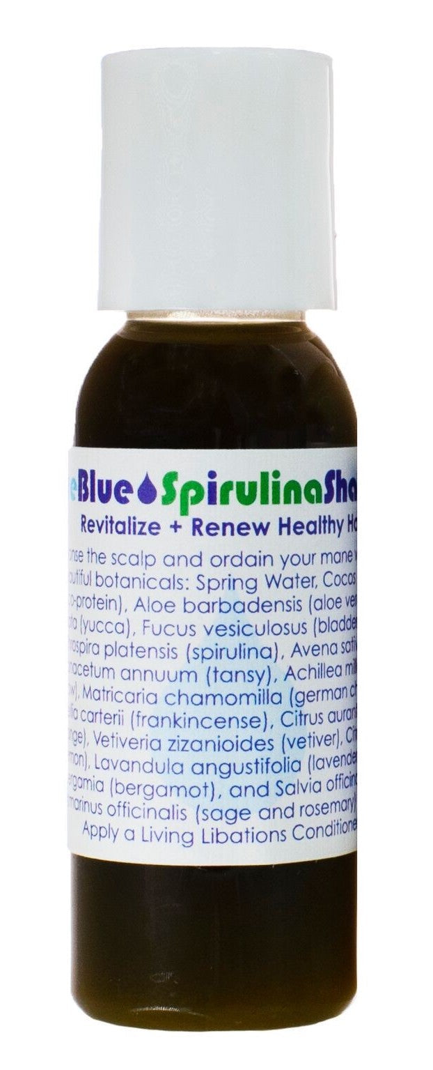 Living Libations True Blue Spirulina Shampoo