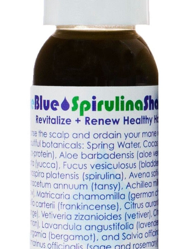 Living Libations True Blue Spirulina Shampoo